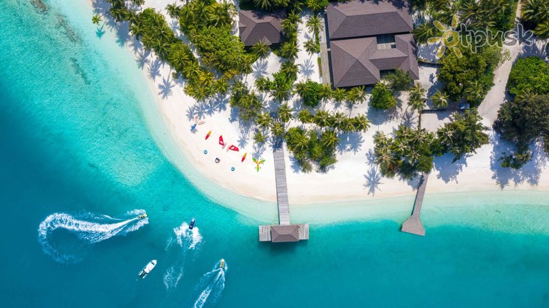 Фото отеля Fiyavalhu Maldives 4* Ари (Алифу) Атолл Мальдивы экстерьер и бассейны
