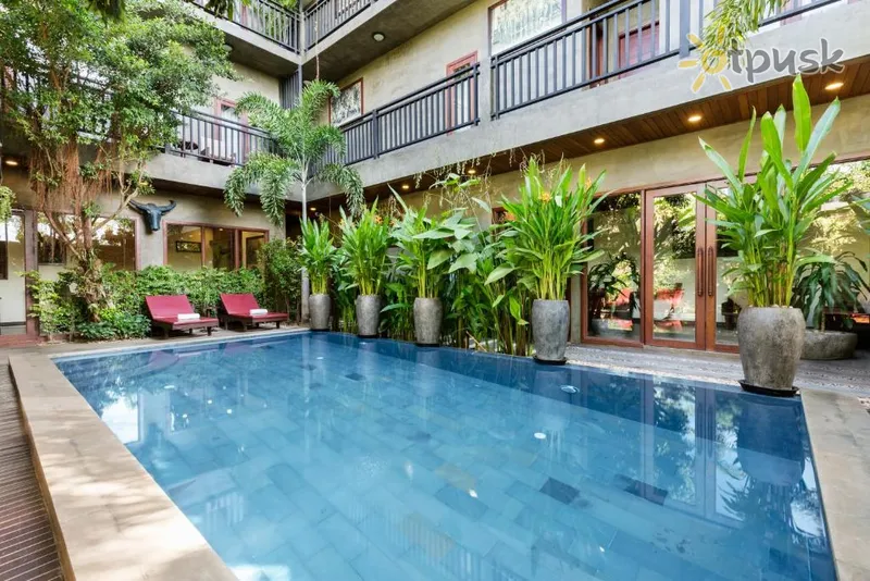 Фото отеля Won Residence & Spa 4* Siem Rypas Kambodža išorė ir baseinai
