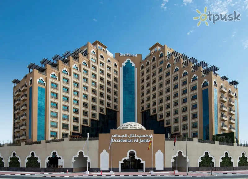 Фото отеля Occidental Al Jaddaf 4* Дубай ОАЭ экстерьер и бассейны
