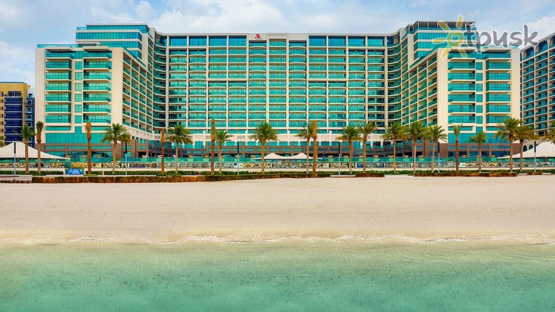Фото отеля Marriott Resort Palm Jumeirah 5* Дубай ОАЭ экстерьер и бассейны