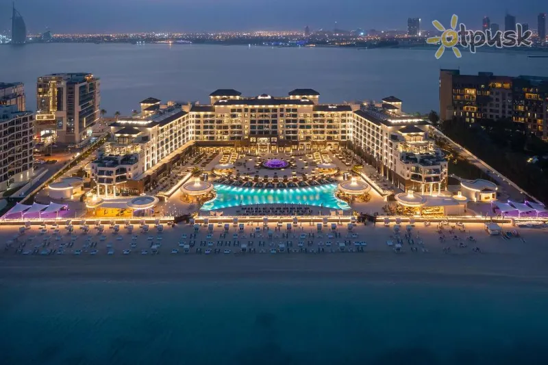 Фото отеля Taj Exotica Resort & Spa The Palm 5* Dubajus JAE išorė ir baseinai