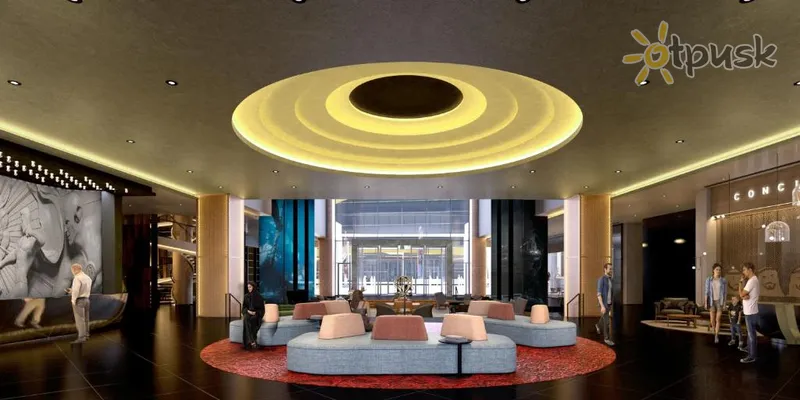 Фото отеля The WB Abu Dhabi Curio Collection by Hilton 5* Abu dabī AAE vestibils un interjers