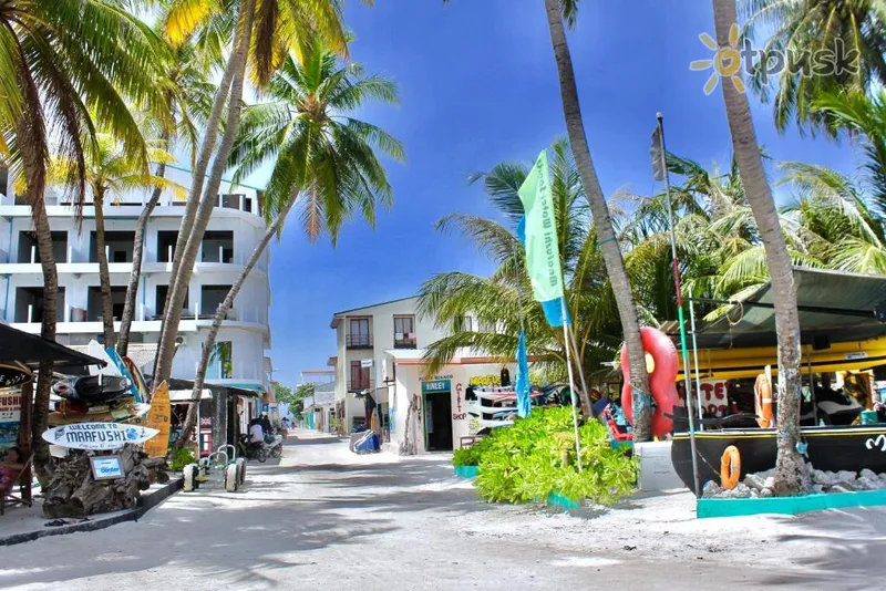 Фото отеля WhiteShell Beach Inn 3* Південний Мале Атол Мальдіви екстер'єр та басейни