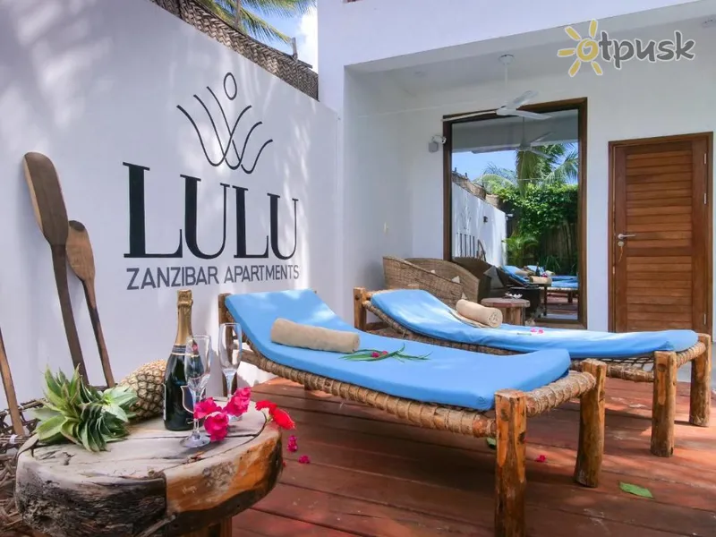 Фото отеля Lulu Zanzibar Apartments 3* Jambiani Tanzanija išorė ir baseinai