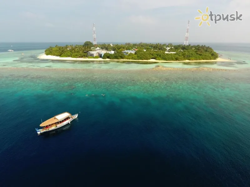 Фото отеля Shallow Lagoon Rasdhoo 3* Šiaurės Malės atolas Maldyvai išorė ir baseinai