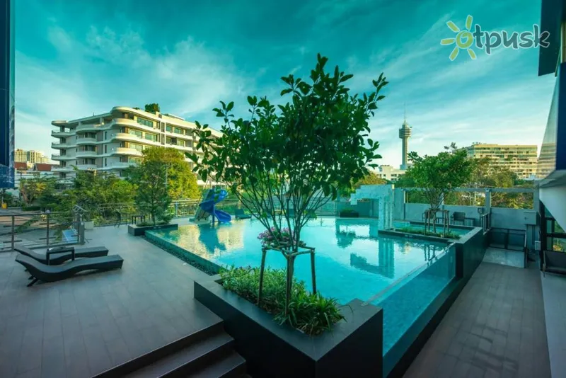 Фото отеля Lewit Hotel 4* Паттайя Таиланд экстерьер и бассейны
