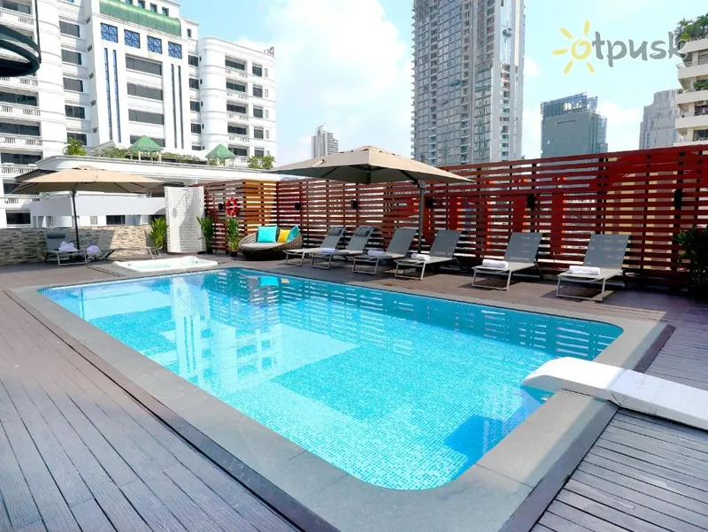 Фото отеля Citrus Suites Sukhumvit 6 by Compass Hospitality 4* Бангкок Таиланд экстерьер и бассейны