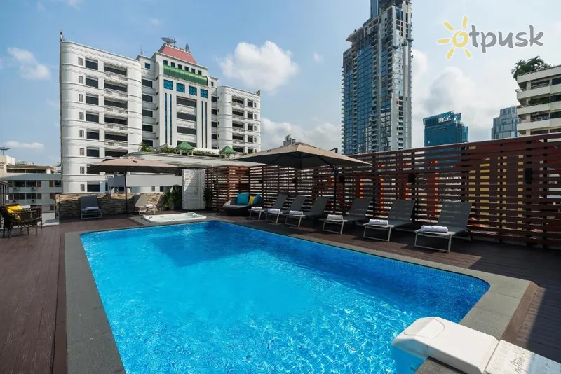 Фото отеля Citrus Suites Sukhumvit 6 by Compass Hospitality 4* Бангкок Таиланд экстерьер и бассейны