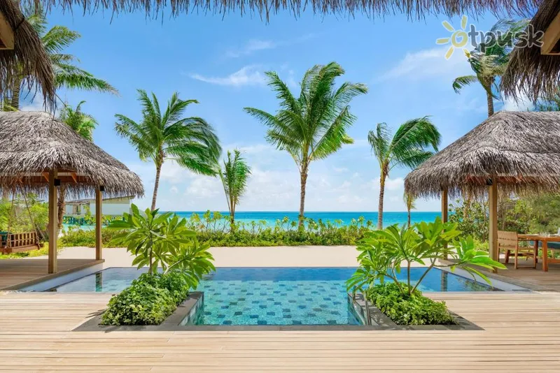 Фото отеля Hilton Maldives Amingiri Resort & Spa 5* Северный Мале Атолл Мальдивы экстерьер и бассейны
