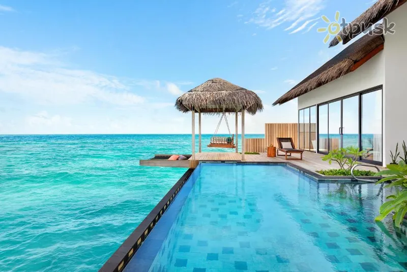Фото отеля Hilton Maldives Amingiri Resort & Spa 5* Šiaurės Malės atolas Maldyvai išorė ir baseinai