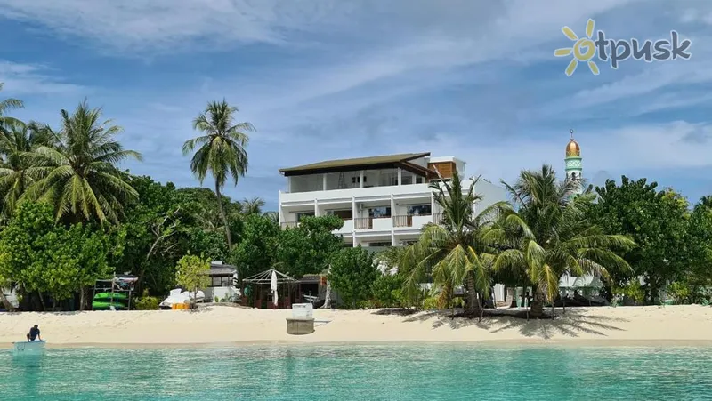 Фото отеля Luau Beach Inn Maldives 4* Vāvu atols Maldīvija ārpuse un baseini