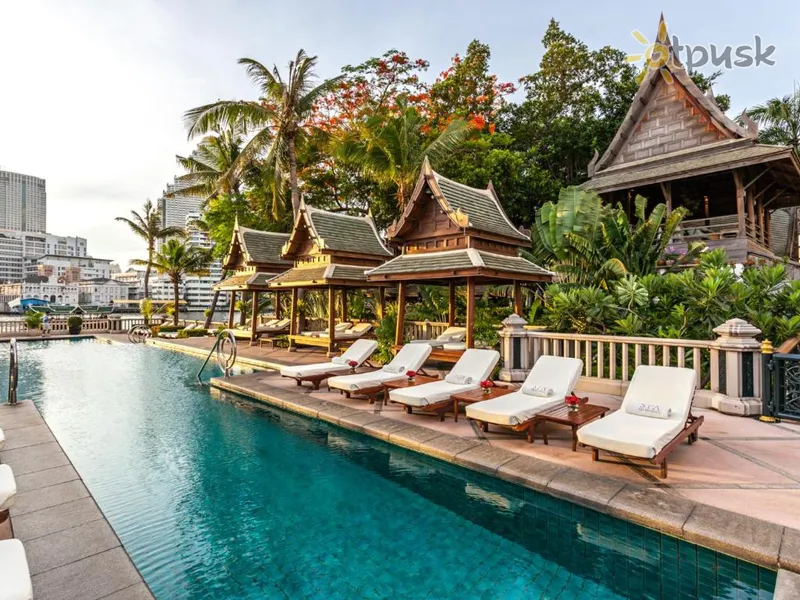 Фото отеля The Peninsula Bangkok 5* Bankokas Tailandas išorė ir baseinai