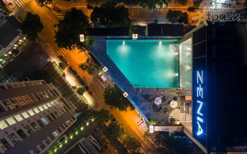 Фото отеля Zenia Boutique Hotel Nha Trang 4* Нячанг Вьетнам экстерьер и бассейны