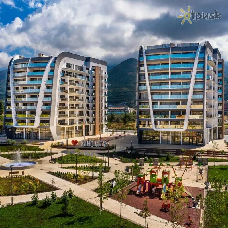Фото отеля Soho City Apartments 5* Baras Juodkalnija išorė ir baseinai