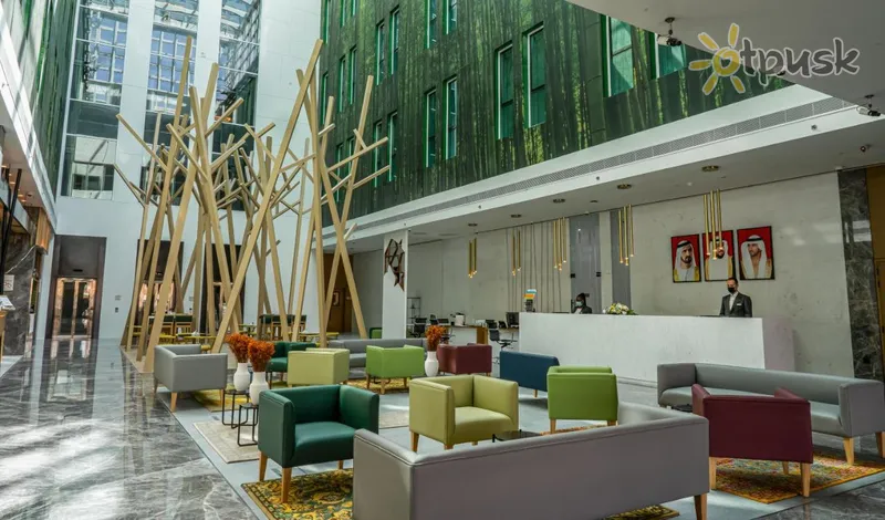 Фото отеля Al Khoory Courtyard Hotel 4* Дубай ОАЭ лобби и интерьер