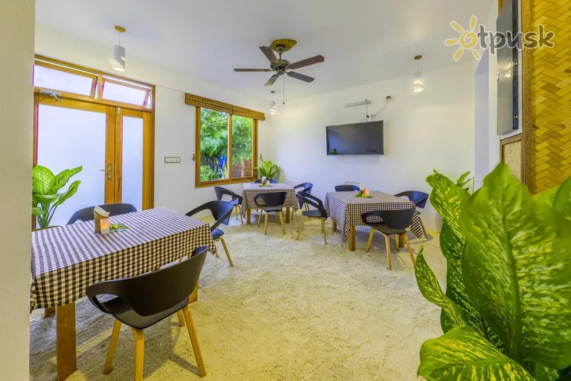 Фото отеля Ameera Guest House 3* Šiaurės Malės atolas Maldyvai barai ir restoranai