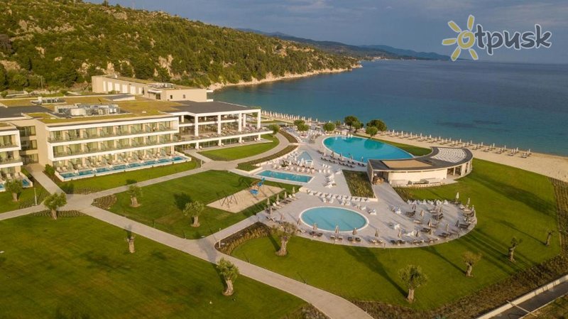 Фото отеля Ammoa Luxury Hotel & Sра Resort 5* Халкидики – Ситония Греция экстерьер и бассейны