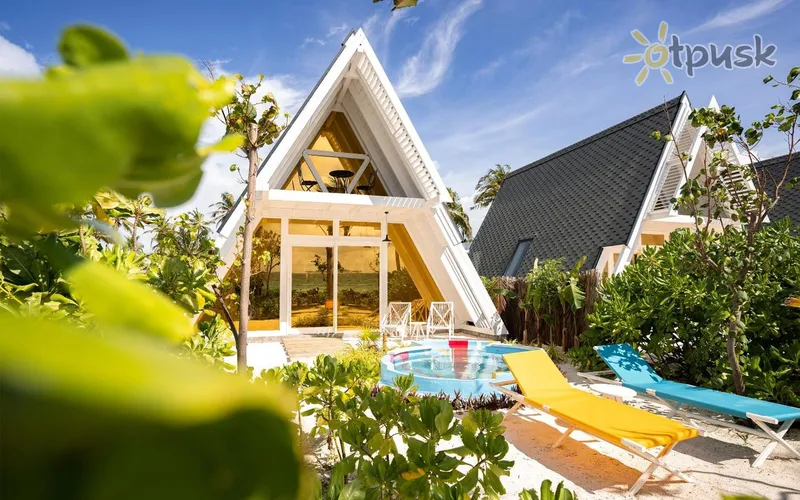 Фото отеля Oaga Art Resort 5* Північний Мале Атол Мальдіви екстер'єр та басейни
