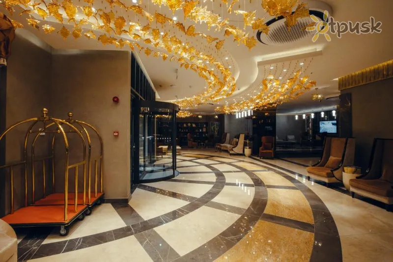 Фото отеля Marjan Plaza Hotel 4* Тбилиси Грузия лобби и интерьер