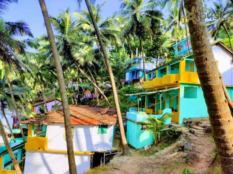 Фото отеля Sunny Cliff Guest House 1* Šiaurės Goa Indija išorė ir baseinai