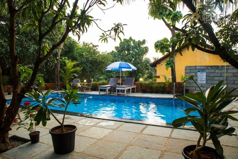Фото отеля Aaria Residency 2* Šiaurės Goa Indija išorė ir baseinai