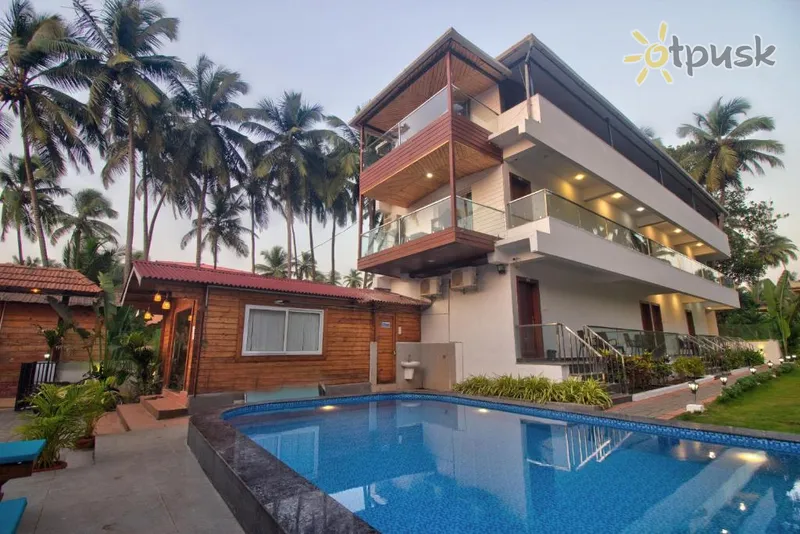 Фото отеля Oceano Beach Resort 3* Šiaurės Goa Indija išorė ir baseinai