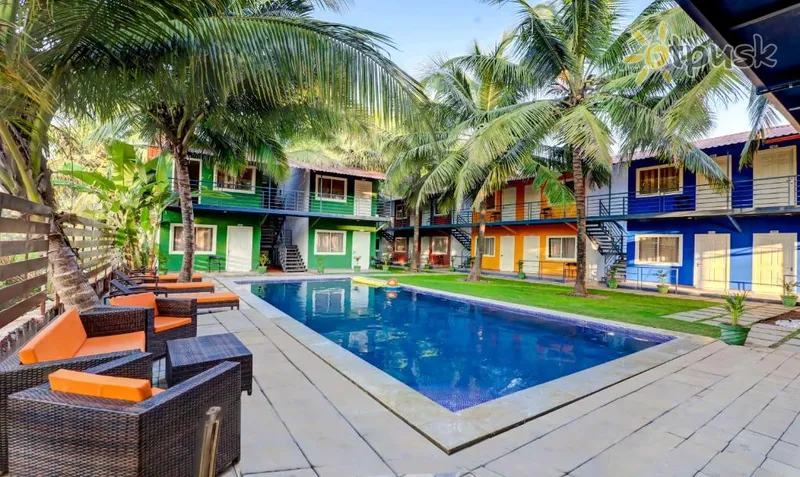 Фото отеля Morjim Banyan Resort 3* Северный Гоа Индия экстерьер и бассейны