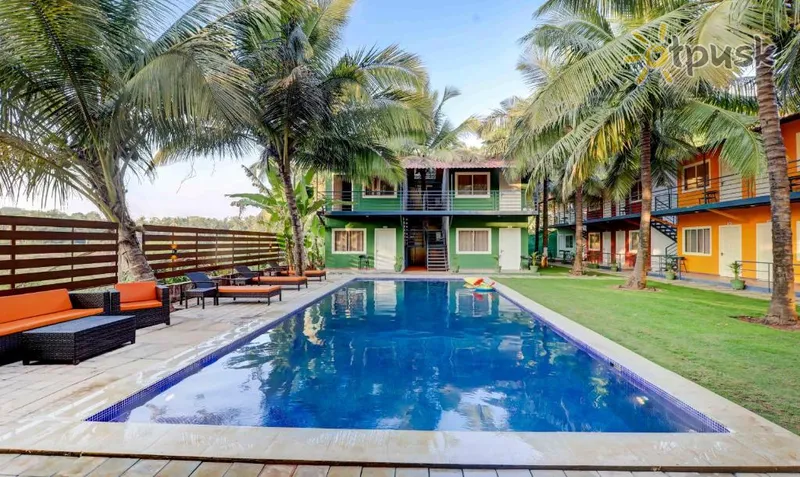 Фото отеля Morjim Banyan Resort 3* Ziemeļu goa Indija ārpuse un baseini