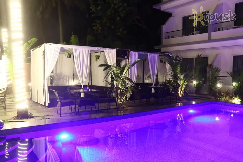 Фото отеля La Vera Boutique Hotel 3* Šiaurės Goa Indija išorė ir baseinai