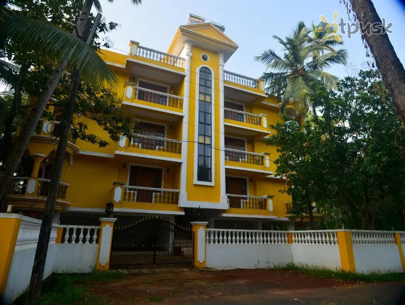 Фото отеля Antonios Residency Goa 3* Pietų goa Indija išorė ir baseinai