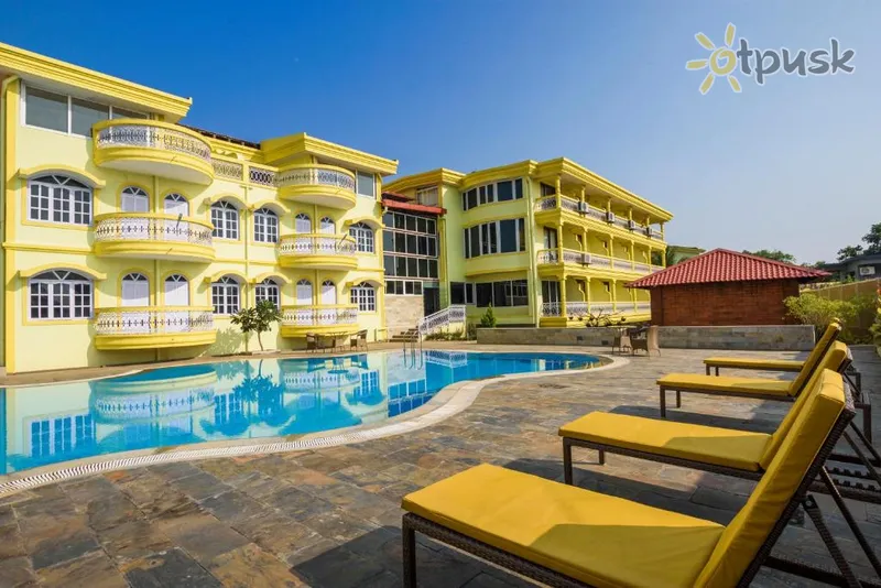 Фото отеля Praia Da Oura Boutique Resort 4* Южный Гоа Индия экстерьер и бассейны