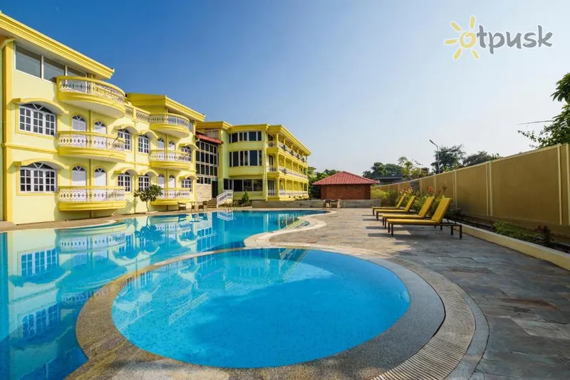 Фото отеля Praia Da Oura Boutique Resort 4* Южный Гоа Индия экстерьер и бассейны