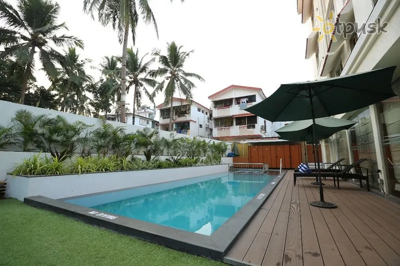 Фото отеля Evoke Lifestyle 4* Šiaurės Goa Indija išorė ir baseinai