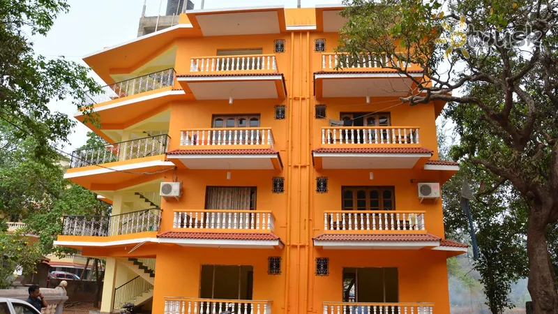 Фото отеля Da Orange House 1* Šiaurės Goa Indija išorė ir baseinai