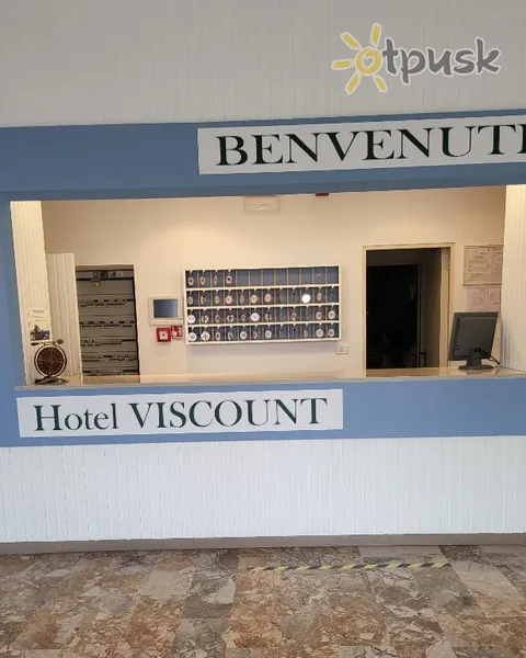 Фото отеля Viscount Riccione 2* Riminis Italija fojė ir interjeras