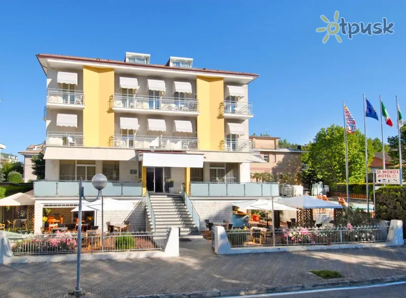Фото отеля St. Moritz Bellaria 3* Rimini Itālija ārpuse un baseini