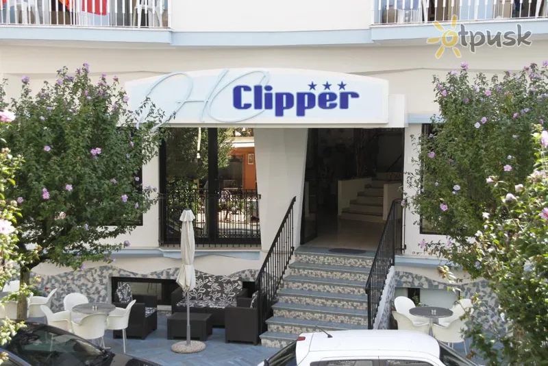 Фото отеля Clipper Cattolica 3* Riminis Italija išorė ir baseinai
