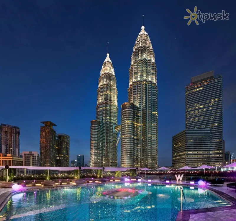 Фото отеля W Kuala Lumpur 5* Kvala Lumpūras Malaizija išorė ir baseinai