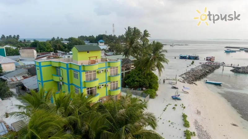 Фото отеля Iris Beach Residence 3* Pietų Malės atolas Maldyvai išorė ir baseinai