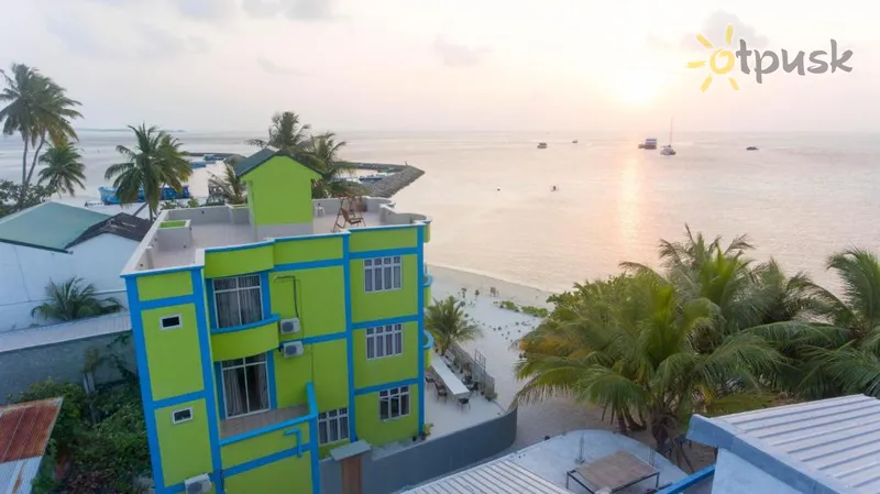 Фото отеля Iris Beach Residence 3* Dienvidu Males atols Maldīvija ārpuse un baseini