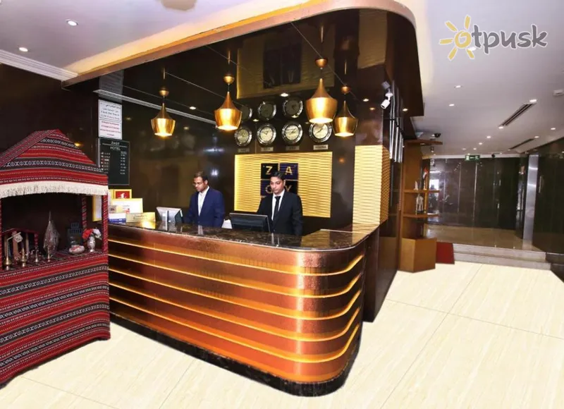 Фото отеля Zagy Hotel 1* Дубай ОАЭ лобби и интерьер