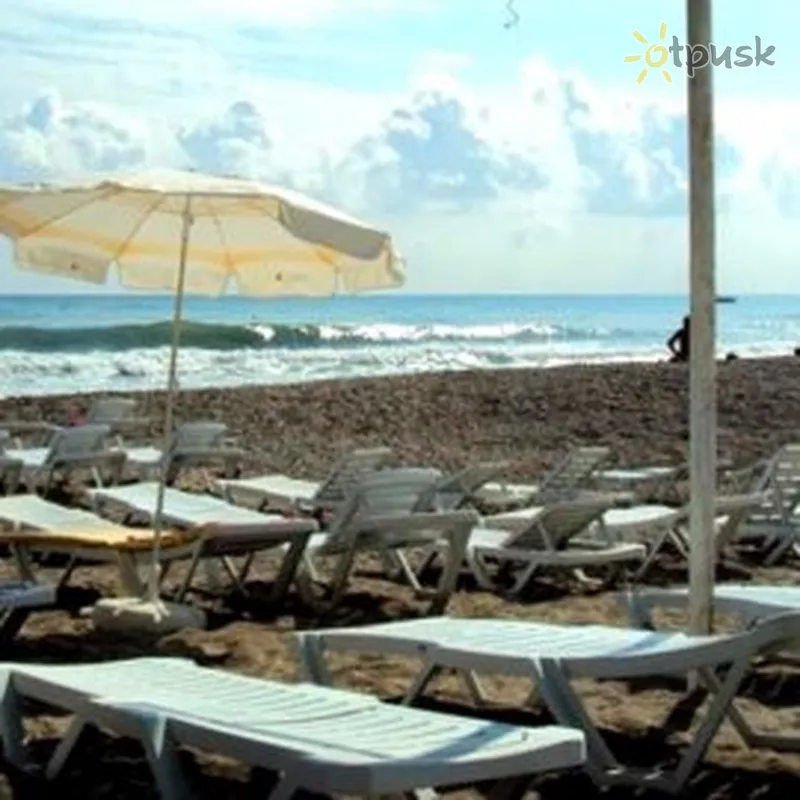 Фото отеля Eva Beach Hotel 4* Аланія Туреччина пляж