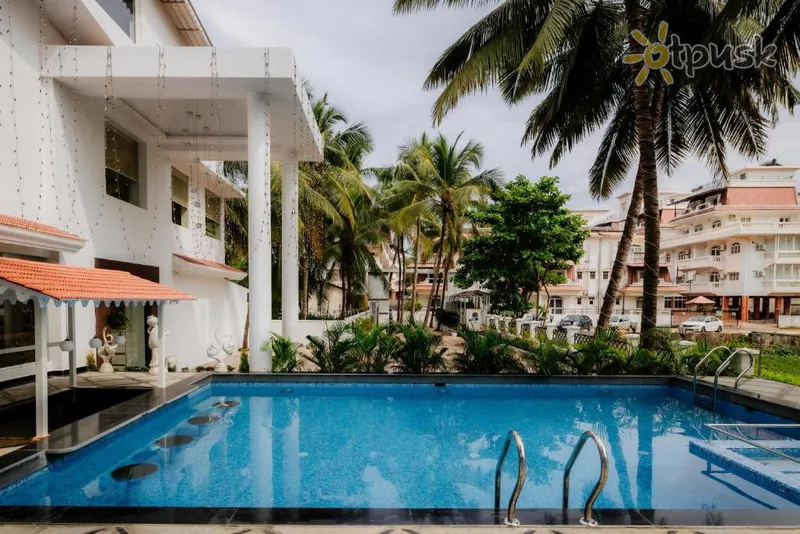 Фото отеля Krishna Beach Resort & Spa 3* Dienvidu goa Indija ārpuse un baseini