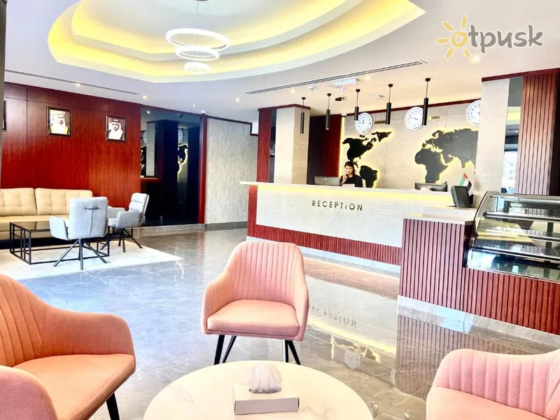 Фото отеля Concorde Inn Hotel 2* Дубай ОАЭ лобби и интерьер