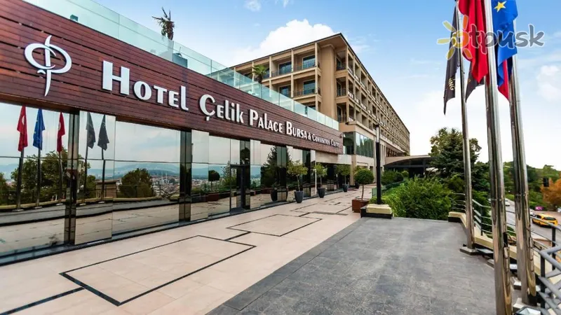 Фото отеля Celik Palace Hotel Convention Center & Thermal Spa 5* Bursa Turkija išorė ir baseinai