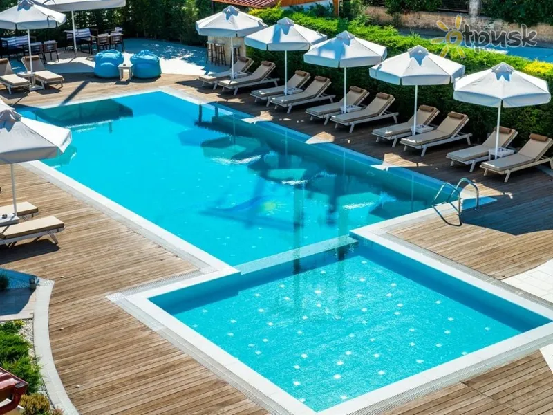 Фото отеля Lagaria Apartments 4* Chalkidikė – Kasandra Graikija išorė ir baseinai