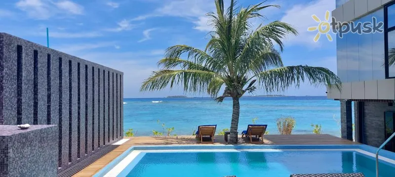Фото отеля Clarks Exotica, Kamadhoo Maldives 4* Bā atols Maldīvija ārpuse un baseini