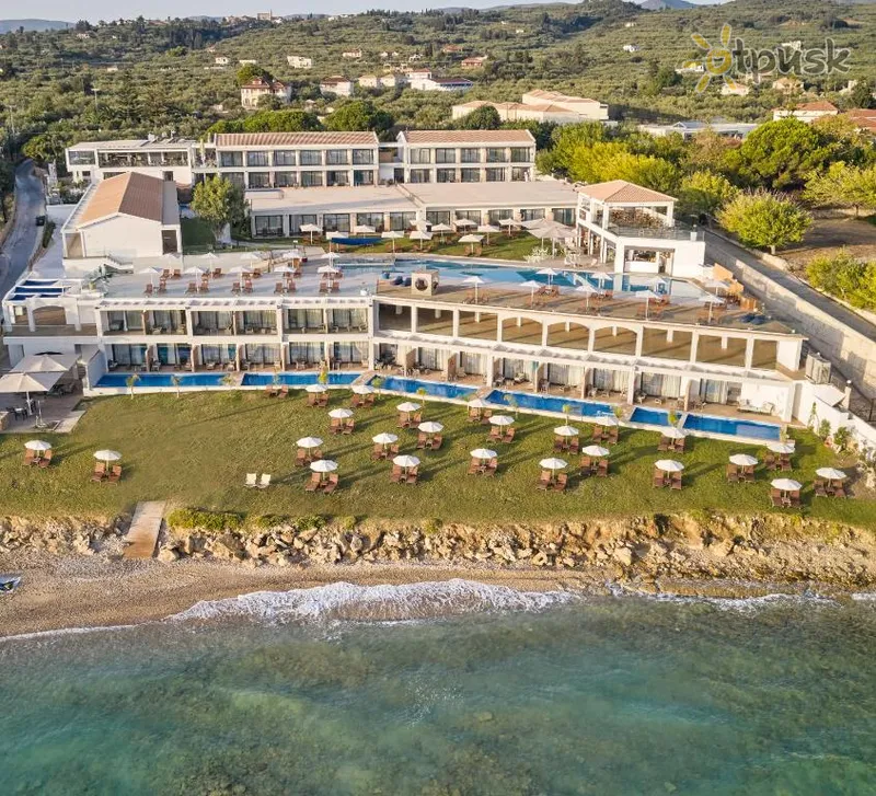 Фото отеля Cavo Orient Beach Hotel 4* о. Закинф Греция экстерьер и бассейны