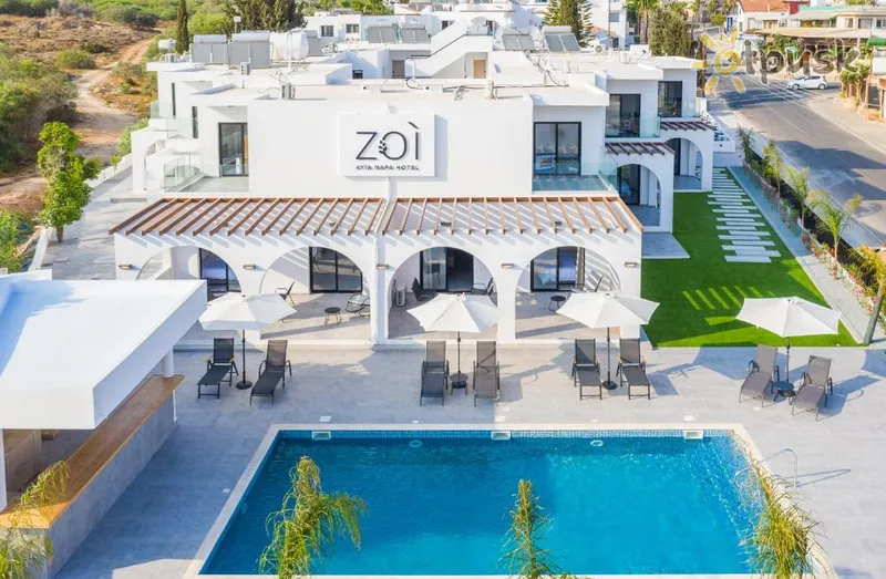 Фото отеля Zoi Hotel 4* Aija Napa Kipra ārpuse un baseini