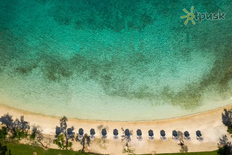 Фото отеля Vathi Cove Luxury Resort & Spa 5* о. Тасос Греция пляж